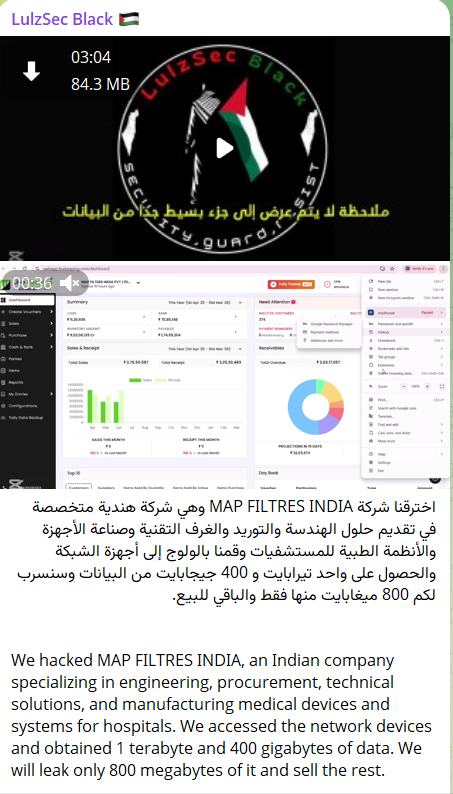 Map Filters India Pvt Ltd涉嫌数据外泄-xLab 威胁情报