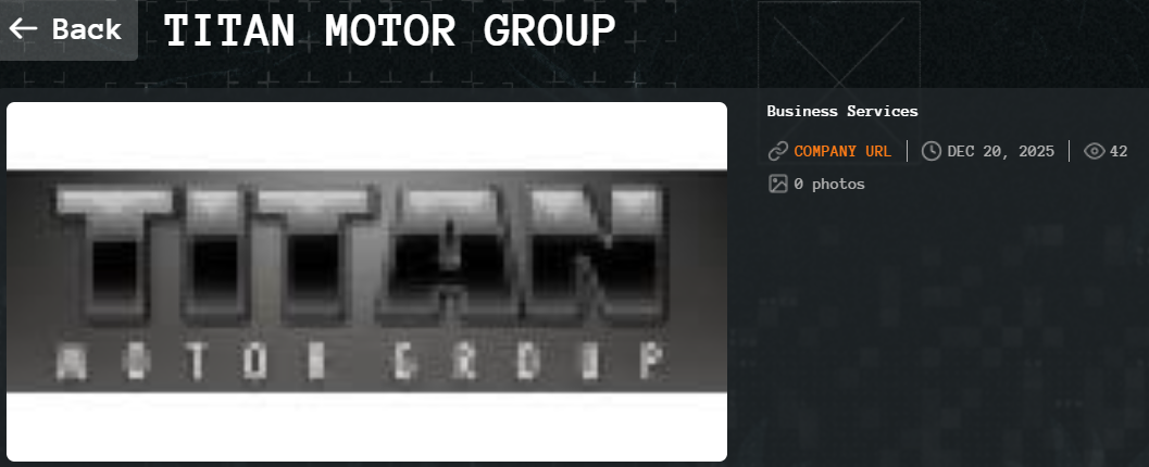 泰坦汽车集团victim落入Qilin勒索软件手中-xLab 威胁情报