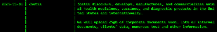 硕腾成为Akira勒索软件的受害者-xLab 威胁情报