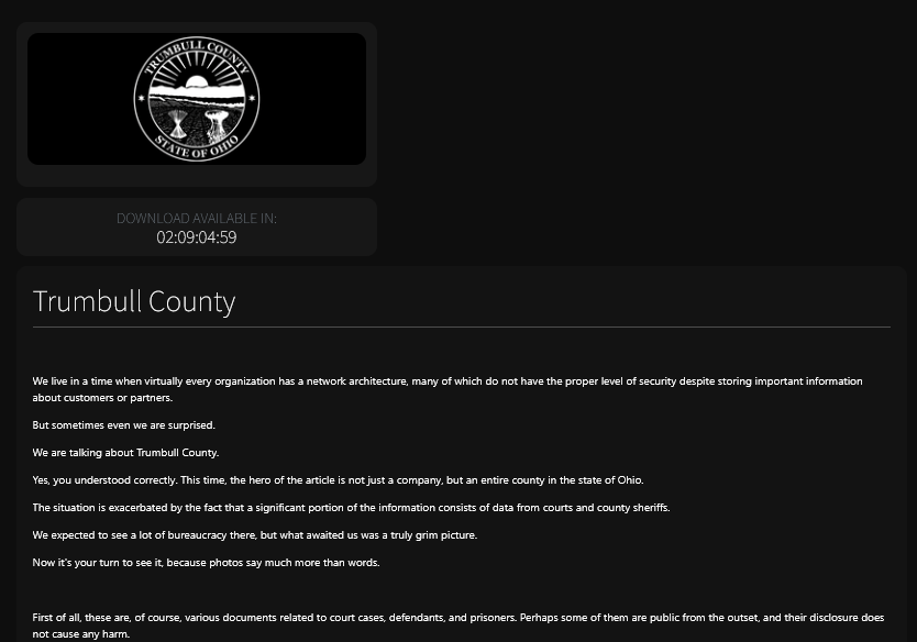 特兰布尔县成为ANUBIS勒索软件的受害者-xLab 威胁情报