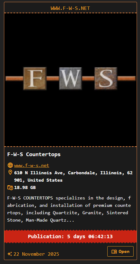 f-w-s台面成为DragonForce勒索软件的受害者-xLab 威胁情报
