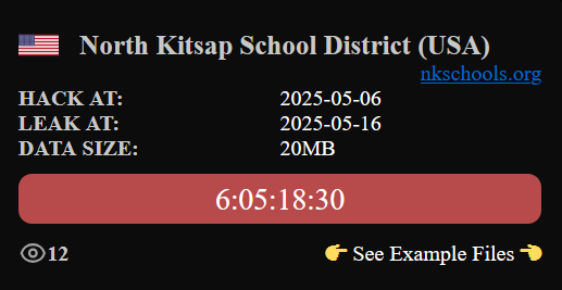 北基萨普学区成为NightSpire勒索软件的受害者-xLab 威胁情报