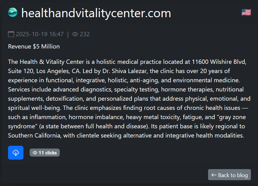 healthandvitalitycenter成为SAFEPAY勒索软件的受害者-xLab 威胁情报