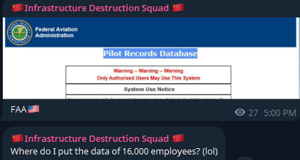 Federal航空局涉嫌数据外泄-xLab 威胁情报