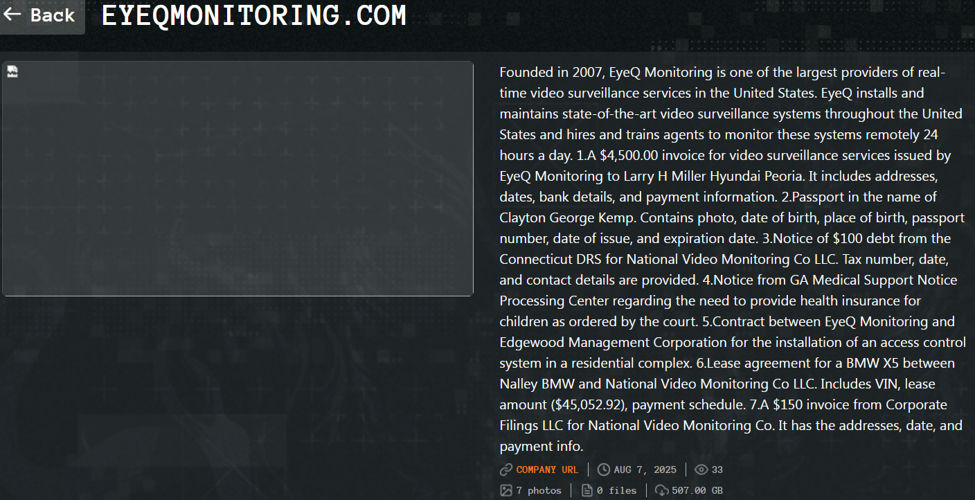 EyeQ监控成为Qilin勒索软件的受害者-xLab 威胁情报
