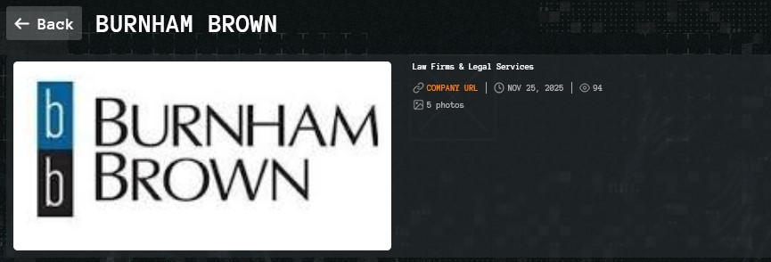 伯纳姆·Brown成为Qilin勒索软件的受害者-xLab 威胁情报