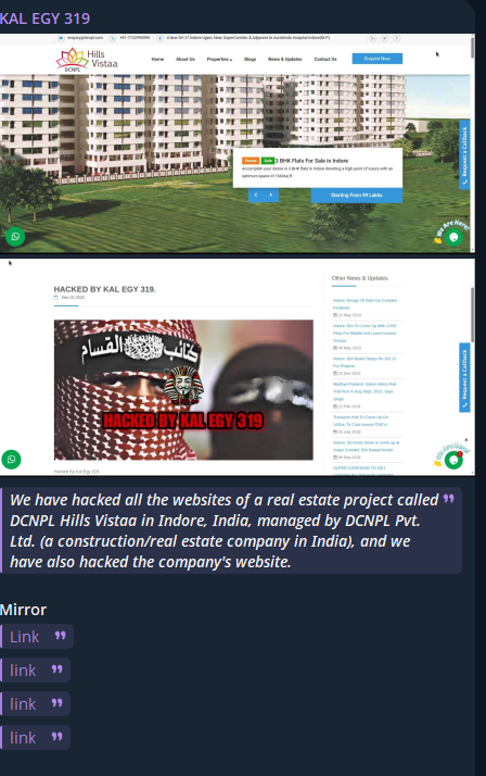 KAL EGY 319的目标是DCNPL私人有限公司的网站。-xLab 威胁情报