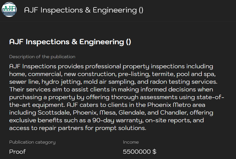 AJF Inspections成为LYNX勒索软件的受害者-xLab 威胁情报