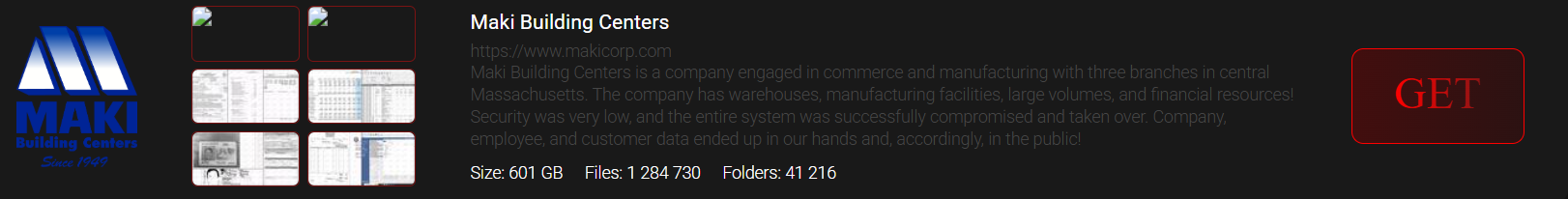 Maki建筑中心受害者成为INTERLOCK勒索软件的受害者-xLab 威胁情报