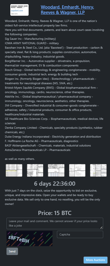 Woodard，Emhardt，Henry，Reeves&Wagner，LLP成为Rhysida勒索软件的受害者-xLab 威胁情报
