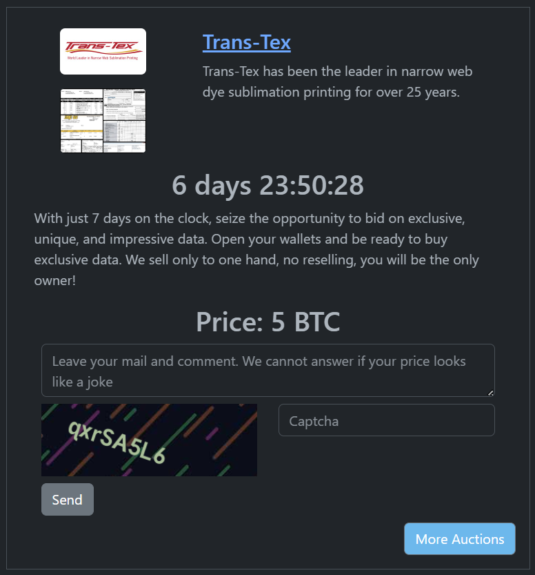 Trans-Tex成为RHYSIDA勒索软件的受害者-xLab 威胁情报