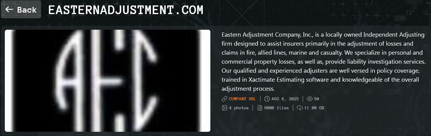 东方调整公司成为Qilin勒索软件的受害者-xLab 威胁情报