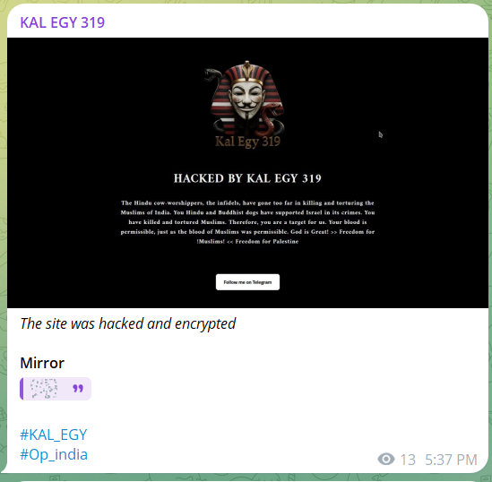 KAL EGY 319瞄准Hitech Crackers网站-xLab 威胁情报