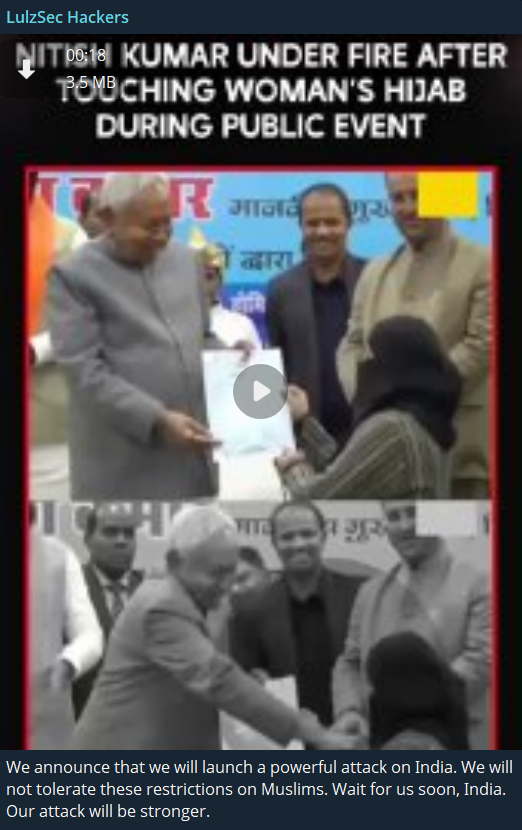 LulzSec Hackers声称针对印-xLab 威胁情报