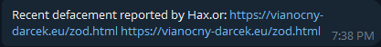 Hax.or targets the website of Vianočný Darček-xLab 威胁情报