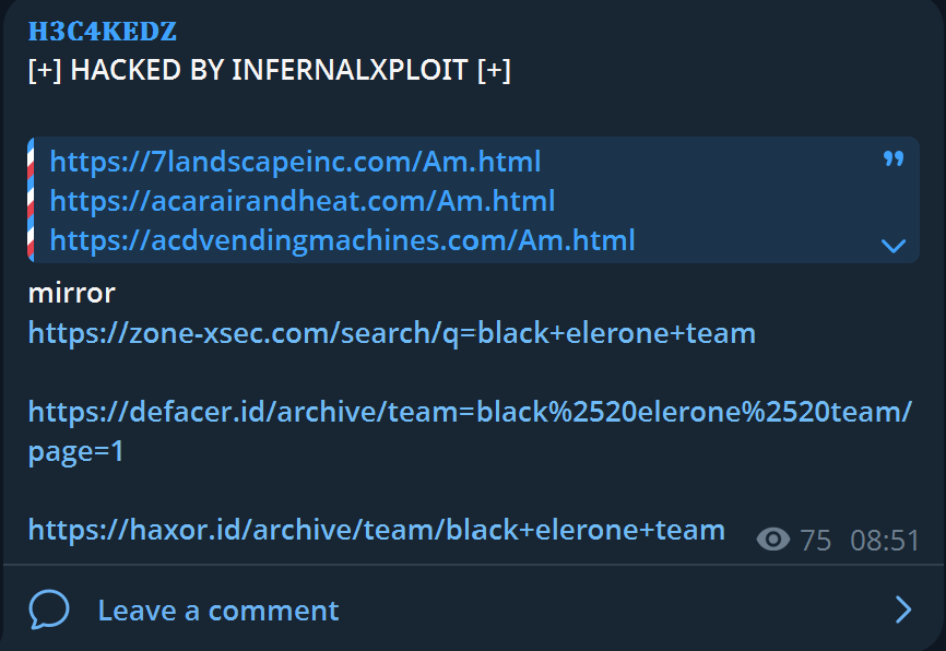 H3C4KEDZ针对Acar Air and Heat网站-xLab 威胁情报