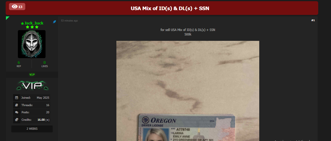 涉嫌泄露美国公民个人资料-xLab 威胁情报