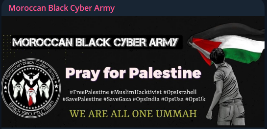 Moroccan Black Cyber Army的目标是Find Global Care Ltd的网站。-xLab 威胁情报