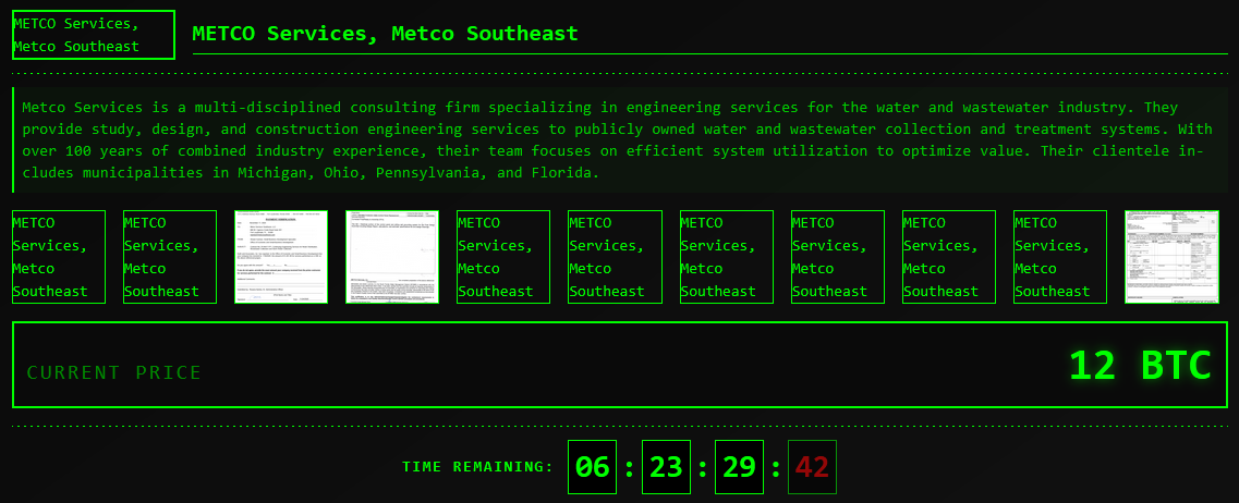 Alleged Data Breach of Metco Southeast, LLC-xLab 威胁情报