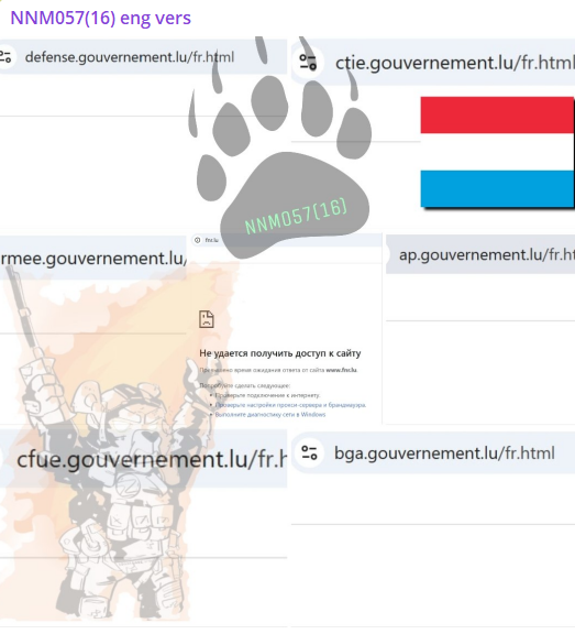 NoName targets the website of Luxembourg National Research Fund (FNR)-xLab 威胁情报