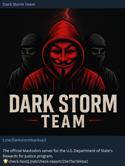 Dark Storm Team瞄准正义奖励网站-xLab 威胁情报