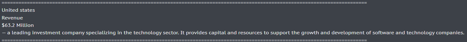 涉嫌向一家专门从事技术Sector的美国领先投资公司出售未经授权的访问权限-xLab 威胁情报