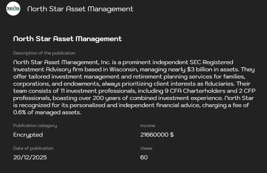 北极星资产管理公司将victim归咎于Sinobi勒索软件-xLab 威胁情报