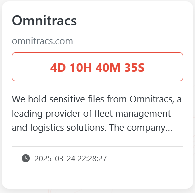 Omnitracs成为HELLCAT勒索软件的受害者-xLab 威胁情报