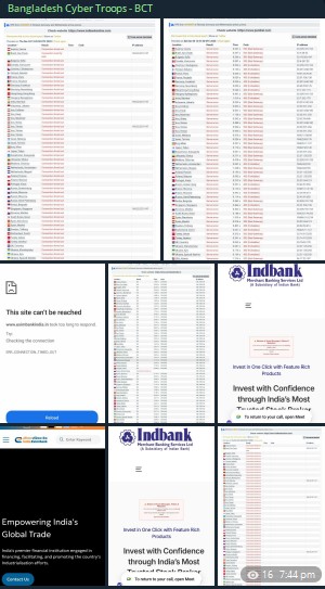 孟加拉Cyber部队-BCT瞄准Indbank商业银行服务网站-xLab 威胁情报