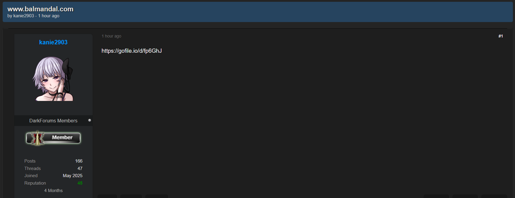 据称是BAPS Bal Mandal的数据外泄-xLab 威胁情报