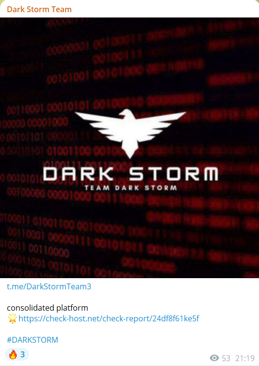 Dark Storm Team瞄准联合通讯网站-xLab 威胁情报