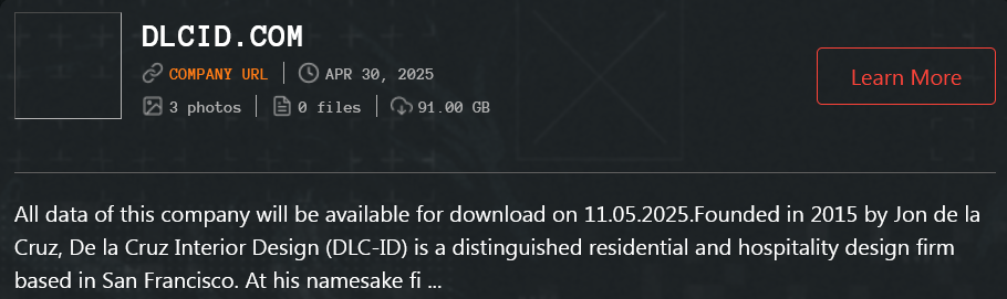 DLC-ID成为Qilin勒索软件的受害者-xLab 威胁情报