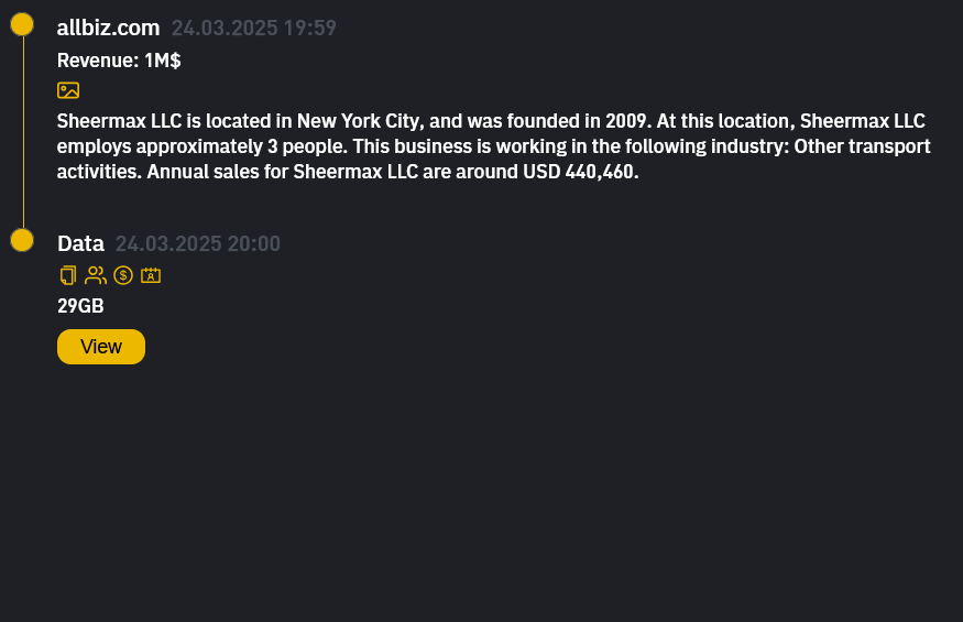 AllBiz成为INC RANSOM勒索软件的受害者-xLab 威胁情报