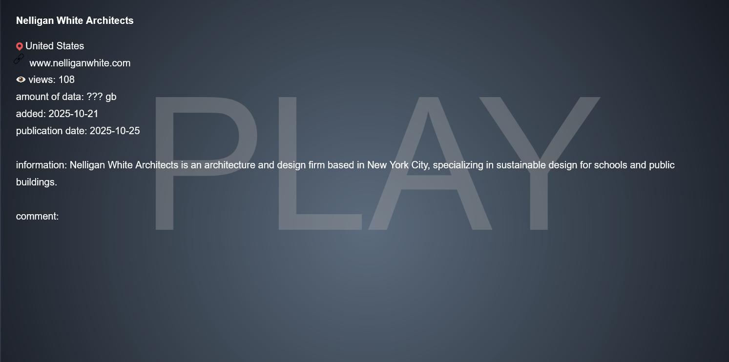 Nelligan White Architects成为PLAY勒索软件的受害者-xLab 威胁情报