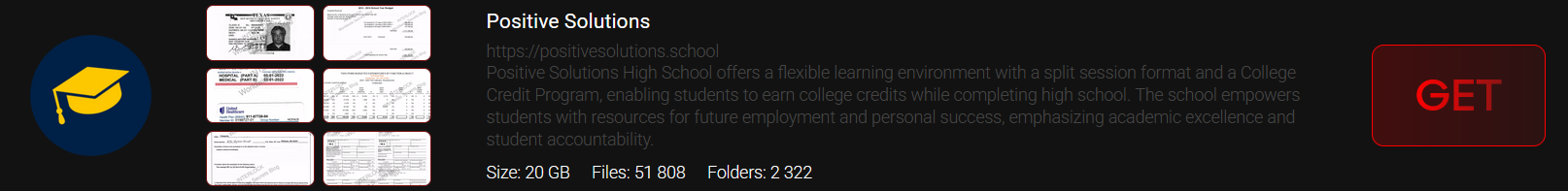 Positive Solutions，Inc成为INTERLOCK勒索软件的受害者-xLab 威胁情报