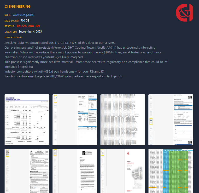 工商业工程成为Cicada3301勒索软件的受害者-xLab 威胁情报