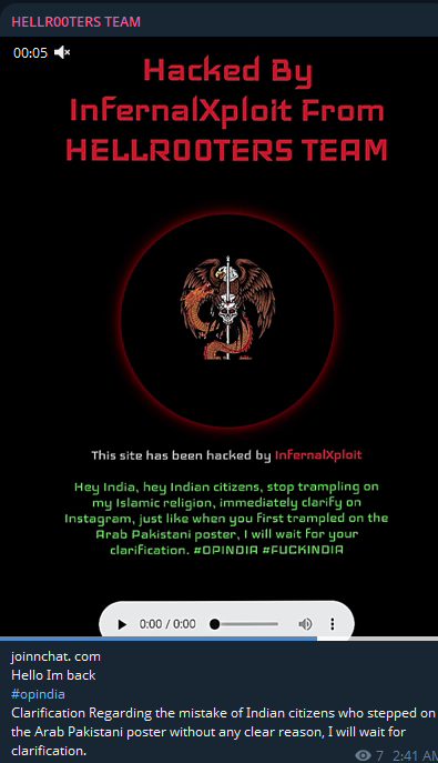 HellR00ters团队瞄准Joinchat网站-xLab 威胁情报